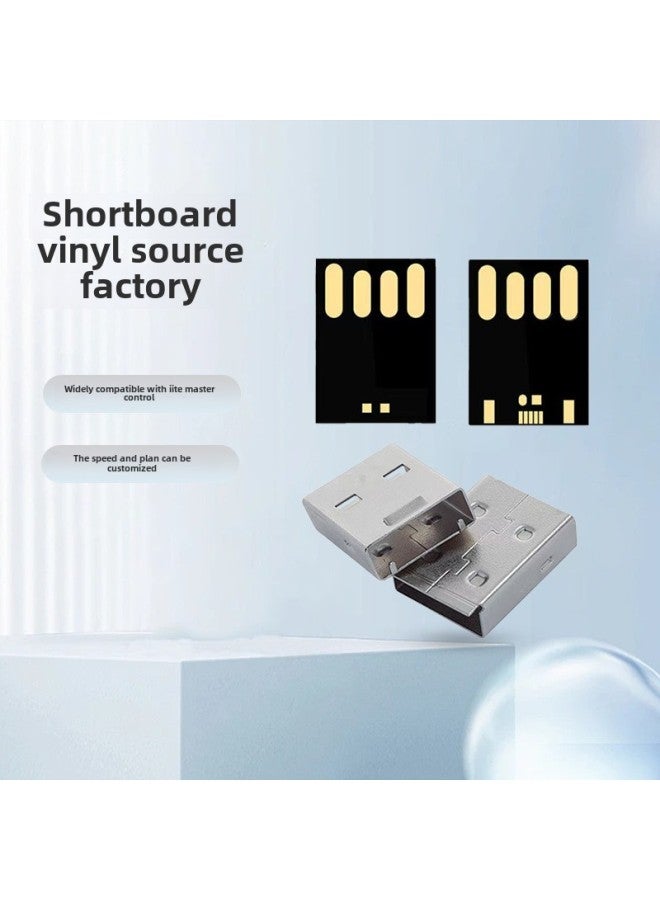 Black Colloid Short Board Mini 2.0 Semi-finished U Disk Chip 3.0 32G64G High Speed UDP128u Disk Chip-Color:3.0-Capacity:16g--256gb Optional Real-time Quotation  - Image 2