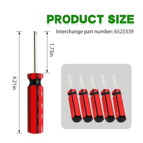 Yunnergo 10Pcs Car Auto Screwdriver Valve Stem Core Remover Tire Tube Installer Repair Tool 6523339 - Image 5