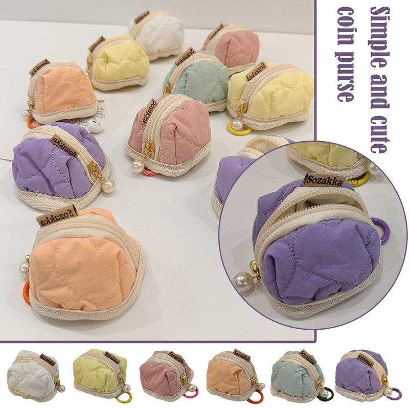 Simple, cute, soft, heart-shaped coin purse/pocket - Image 2