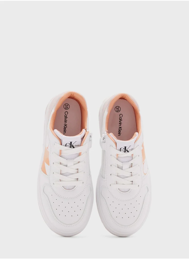 Calvin Klein Jeans Youth Lace Up Sneakers