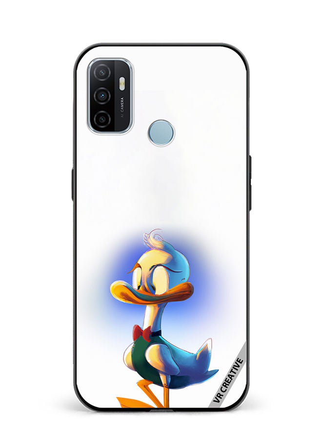 VR CREATIVE Protective Case Cover For Oppo A53 Donald Duck Design Multicolour - Image 1