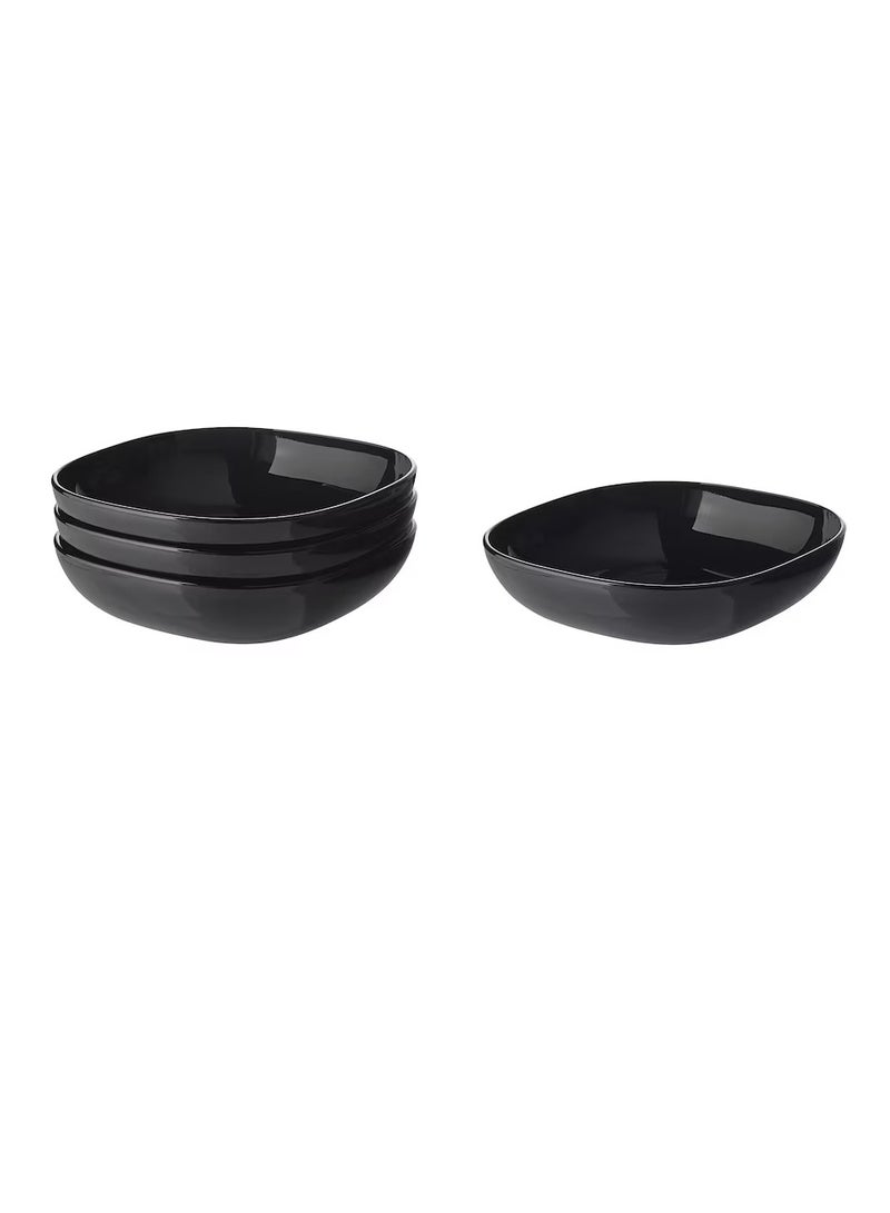 طبق عميق ، أسود 20x20 سم - Image 3