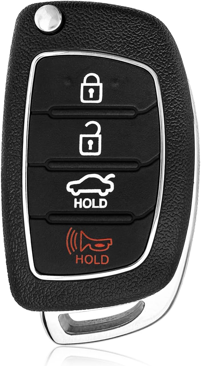 Keylessbest Replacement Key Fob for 2017-2020 Hyundai Sonata - 4 Buttons, 433MHz - Image 1