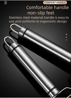 Generic Dual Stainless Steel Vegetable Peeler Silver 17.5x8.3x2.4centimeter  - Image 3