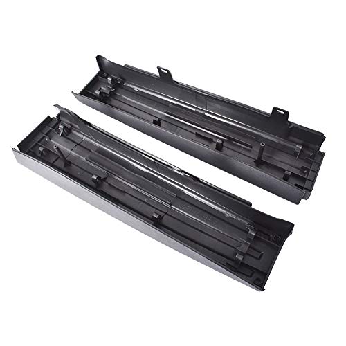 RainMan S Black Flex Step Side Tailgate Molding Covers Right & Left Fit for 2009-2014 F-150 - Image 4