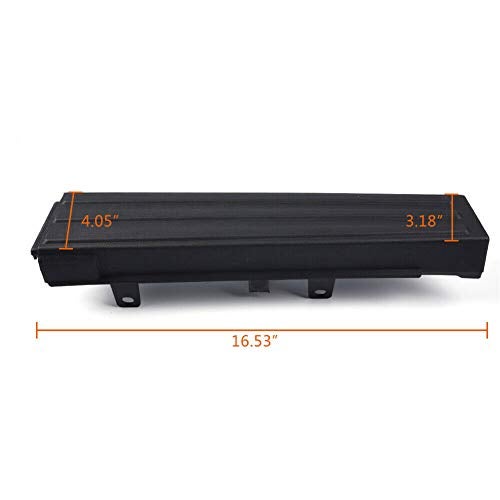 RainMan S Black Flex Step Side Tailgate Molding Covers Right & Left Fit for 2009-2014 F-150 - Image 2