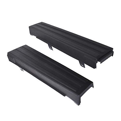 RainMan S Black Flex Step Side Tailgate Molding Covers Right & Left Fit for 2009-2014 F-150 - Image 1