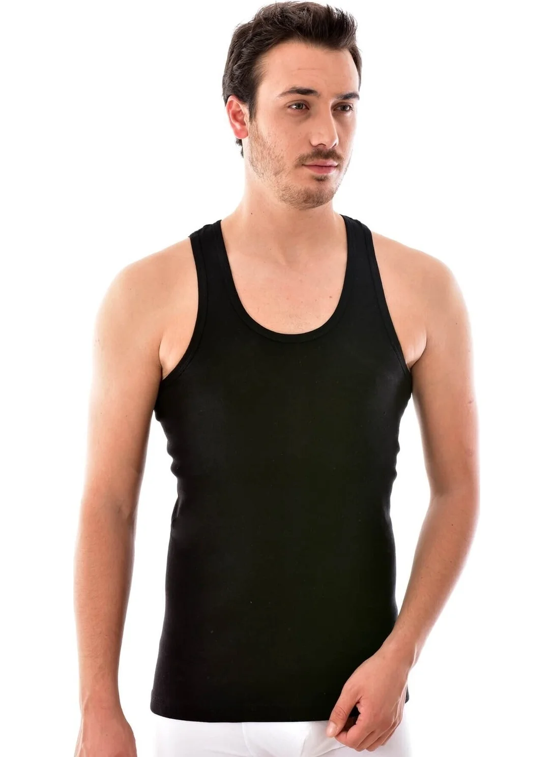 Seher Yıldızı Seher Yildizi Seher Yildizi Men's Black Suspended Rib Sports Athlete