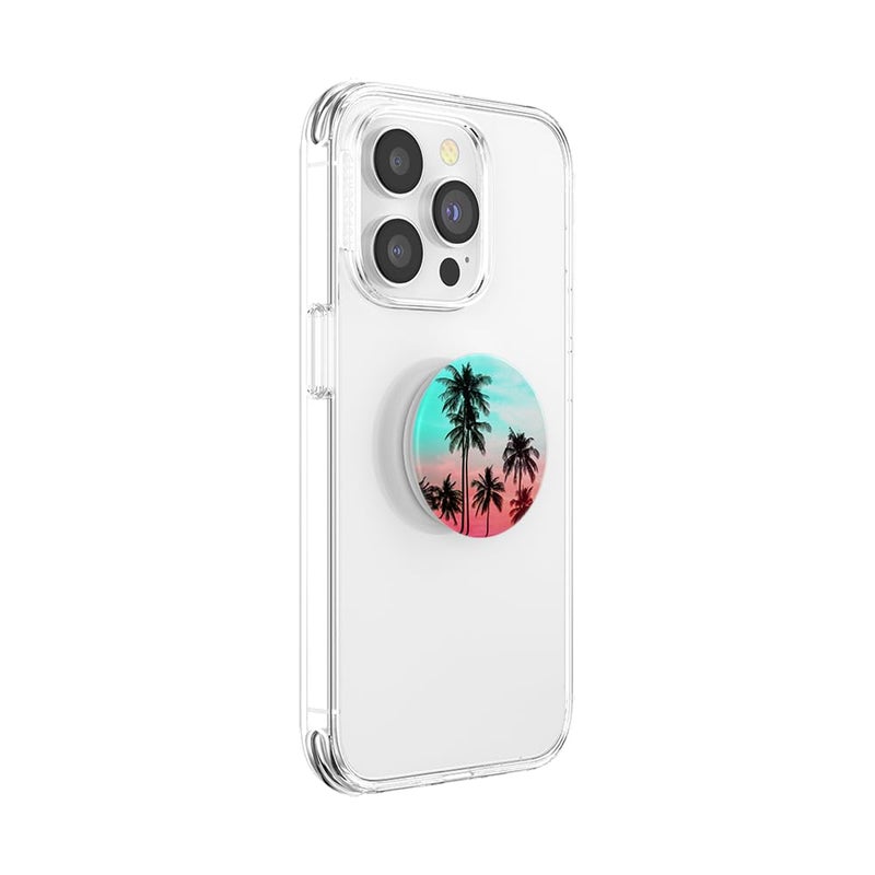 POPSOCKETS â€‹â€‹â€‹â€‹PopSockets Phone Grip with Expanding Kickstand, Adhesive Grip - Tropical Sunset - Image 2