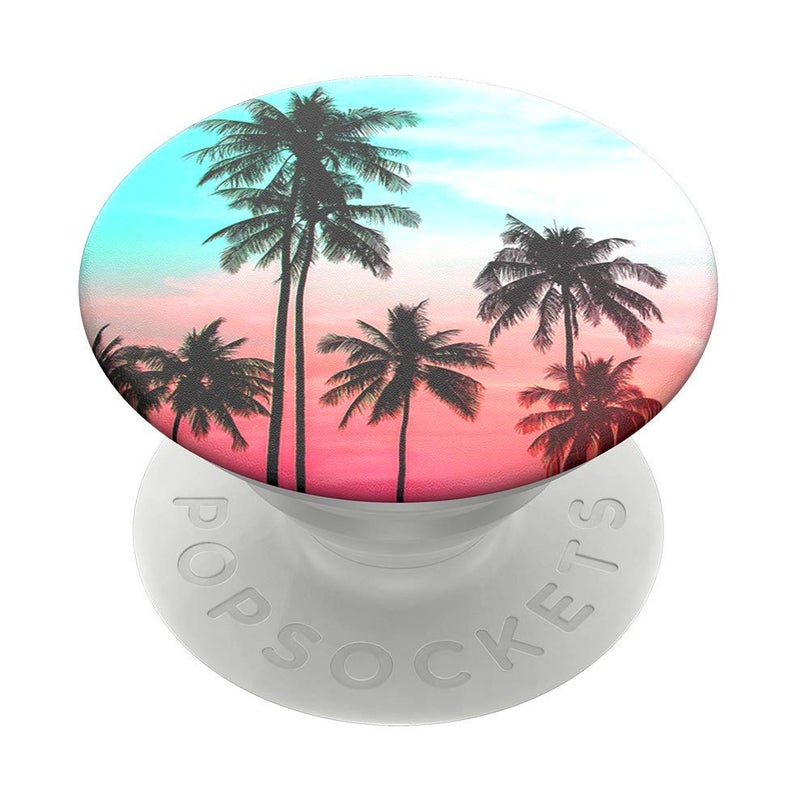 POPSOCKETS â€‹â€‹â€‹â€‹PopSockets Phone Grip with Expanding Kickstand, Adhesive Grip - Tropical Sunset - Image 4