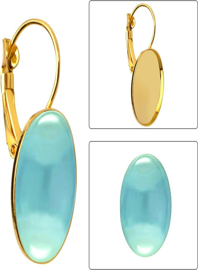 SATRA TRADERS Ear Clip Earring Making Raw Material | Size : 18mm | Qty : 12pcs | Nickle - Image 5