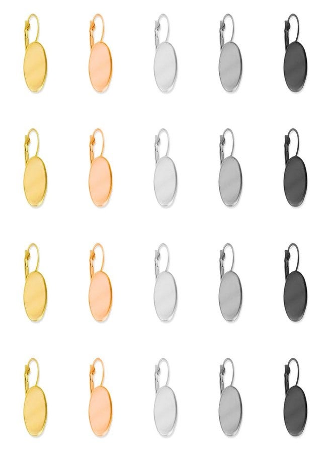 SATRA TRADERS Ear Clip Earring Making Raw Material | Size : 18mm | Qty : 12pcs | Nickle - Image 3
