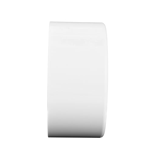 NDS 6P06 PVC S&D Cap, 6-Inch, Makes Solvent-Weld Connections, for Use with 6-Inch Sewer and Drain Pipe, White - Image 3