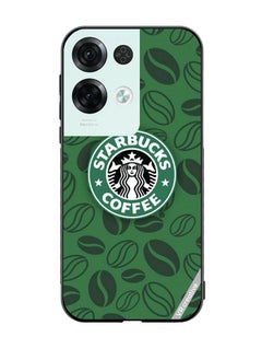 VR CREATIVE Protective Case Cover For Oppo Reno8 Pro Starbucks 3 Design Multicolour  - Image 1