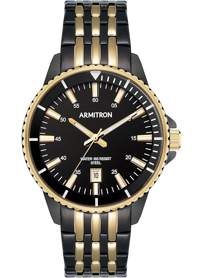 Armitron Dress Watch Model 20 5414Bkgb - Image 1