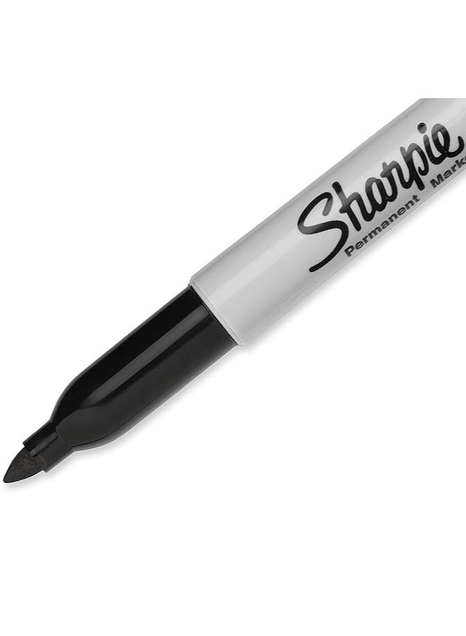 Sharpie 5-Piece Fine Tip Permanent Markers Set Black - Image 3