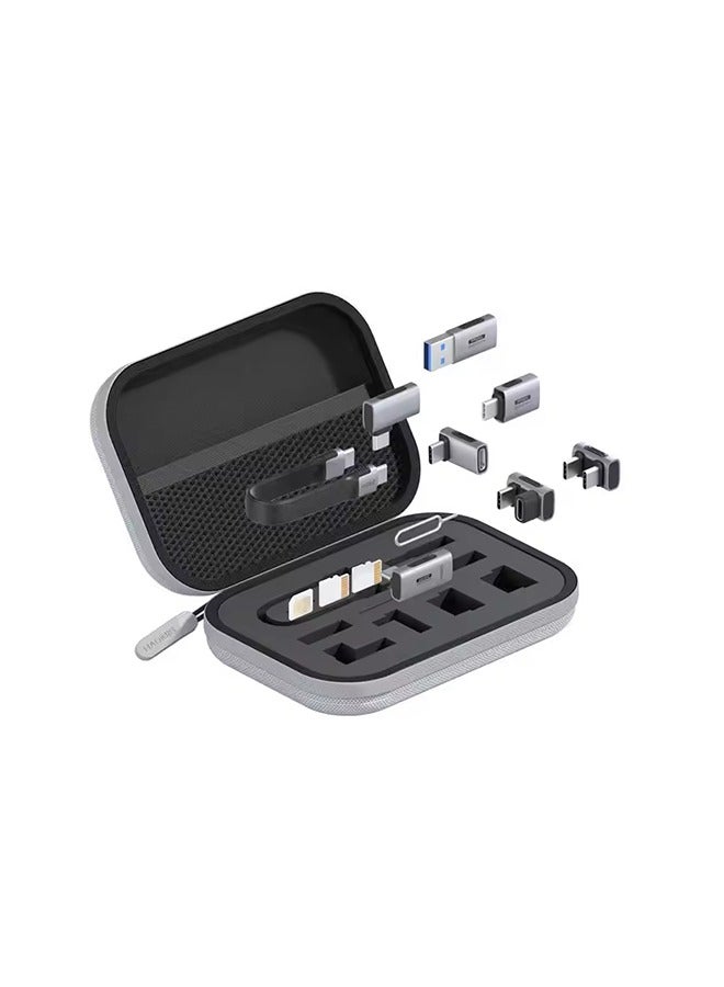 Hagibis Hagibis Multi USB C Adapter Kit Short USB4 Fast Charging Cable Set Storage Box USB to Type-c Compatible with Thunderbolt 4/3  - Image 2