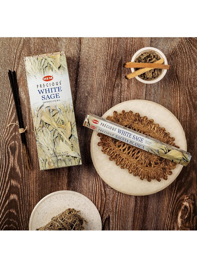 Hem White Sage Tubes Incense, 20g, Box of Six - Image 3