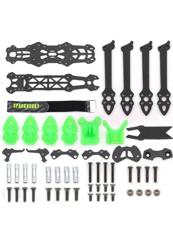 Generic - LANNRC Mark4 5inch FPV Carbon Fiber Frame 225mm Wheelbase 5mm arm Freestyle Long Range Frame for Remote Control Quadcopter racing drone - Image 1