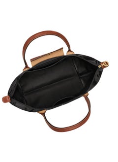 Longchamp women's large tote bag handbag shoulder bag black classic style  - Image 5