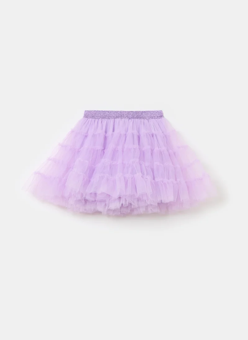 Ovs Tulle skirt with and frills and glitter