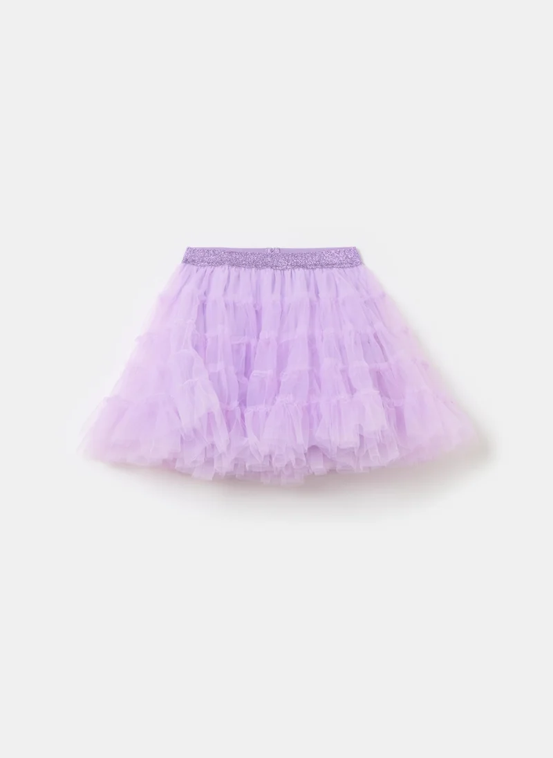 Ovs Tulle skirt with and frills and glitter