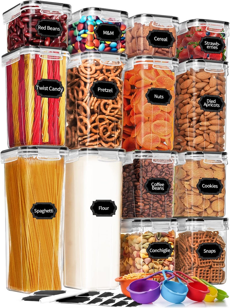 Berghoff 3Pack Leo Heat Resistant Glass Storage Containers with Airtight Lids  Polypropylene Dishwasher Safe