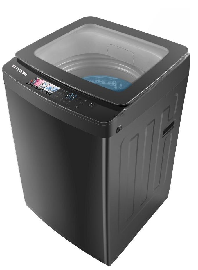 Fresh washing machine, top loading, 8 kg, silver, metal body - Image 5