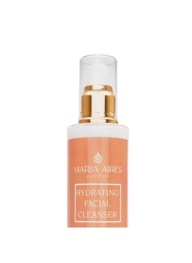 Maria Aires - Skincare Hydrating Facial Cleanser (100Ml) Antiaging Foaming Face Wash With Hyaluronic Acid And Essential Ceramides Soothing Aloe Vera For Dry Sensitive Skin For Men And Women - Image 1