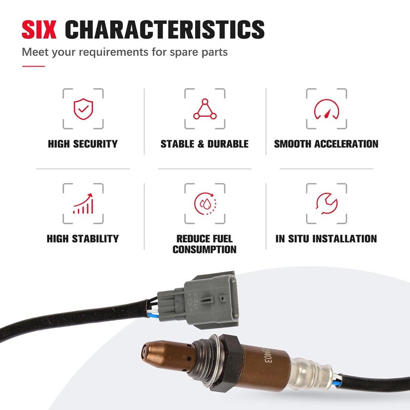 QIJIAUTO O2 Oxygen Sensor Upstream Compatible for Infiniti Q40 2015 234-9148 - Image 5