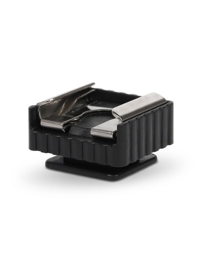 NIBEMINENT Camera Shoe Mount Adapter 10x4x10cm Black  - Image 5