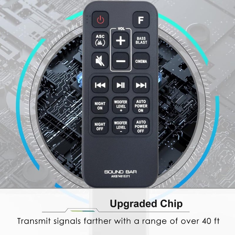 LOMCA Remote Control Replacement for LG SJ3 SJ4 SPJ4B-W SK4D SL3D SPH4B-W Sound Bar - Image 2