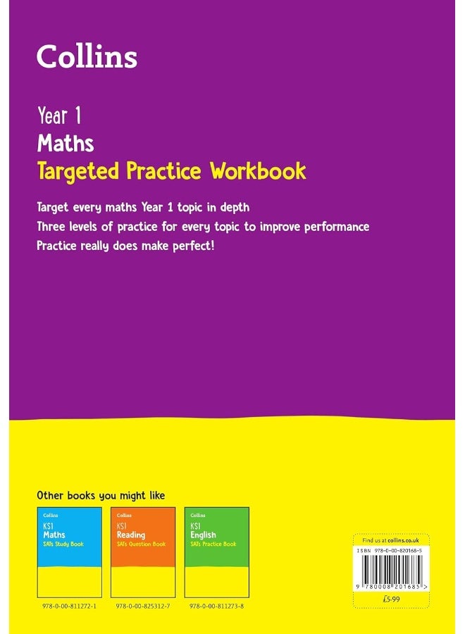 Year 1 Maths Targeted Practice Workbook: Ideal for Use at Home - Image 2