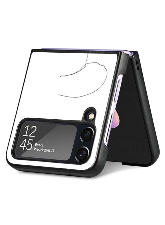Okteq Hard Back Cover Case Male Face for Samsung Galaxy Z Flip 4 - Image 4