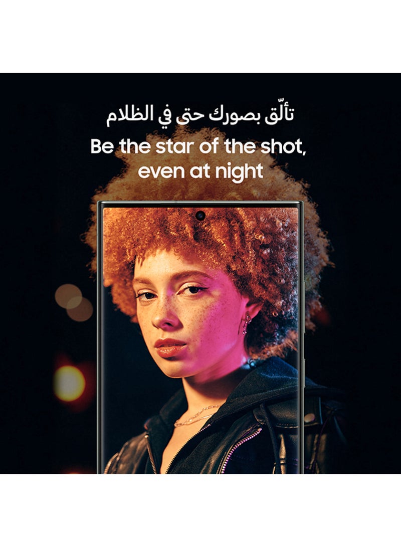 سامسونج مجدد - جالاكسي S22 ألترا أسود شريحة واحدة 8 جيجابايت رام 128 جيجابايت 5G LTE - النسخة الدولية - Image 3