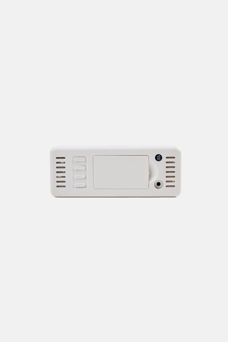 YOTO Digital Alarm Table Clock, White  - Image 2