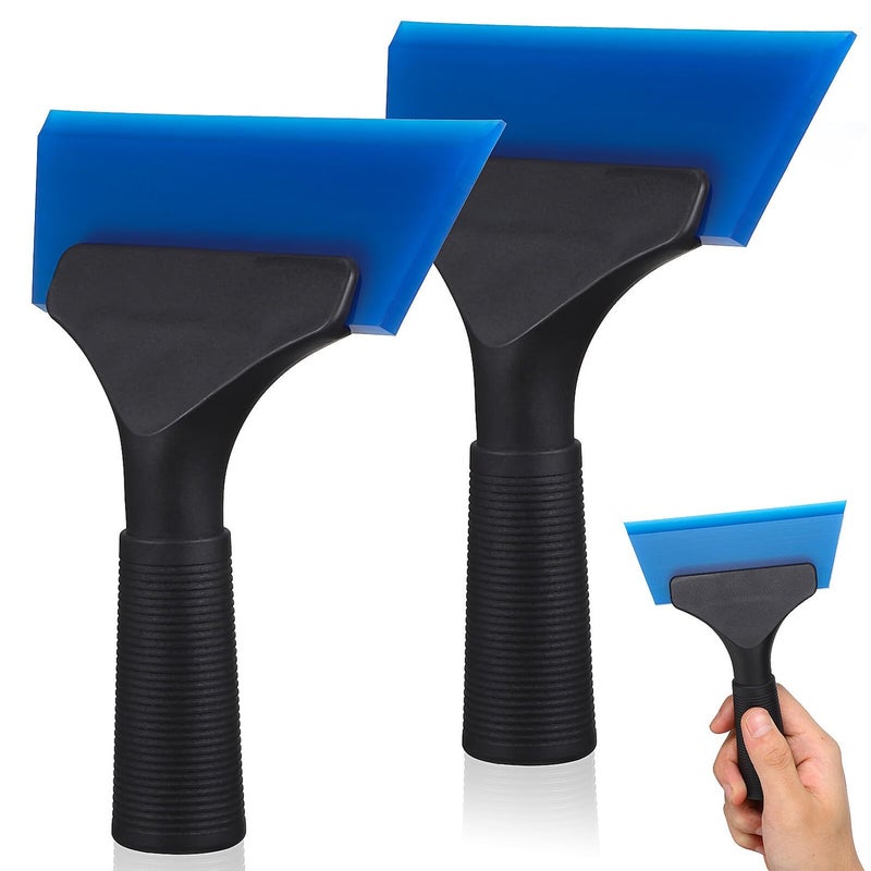 2Pcs Car Vinyl Squeegee Tool for Window Tinting Windshield Film Application and Cleaning - Image 2