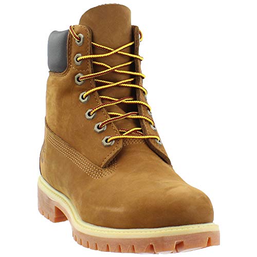 Timberland Men's 6 inch Premium Waterproof Boot, Rust Nubuck, 11.5 D - Medium - Image 1