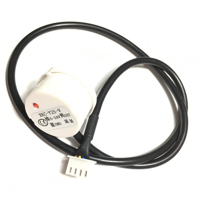 Taidacent Non-Contact Liquid Level Sensor Contactless Water Level Sensor Externally Attached Liquid Induction Level Switch Water Level Switch (PNP Output(24V)) - Image 3