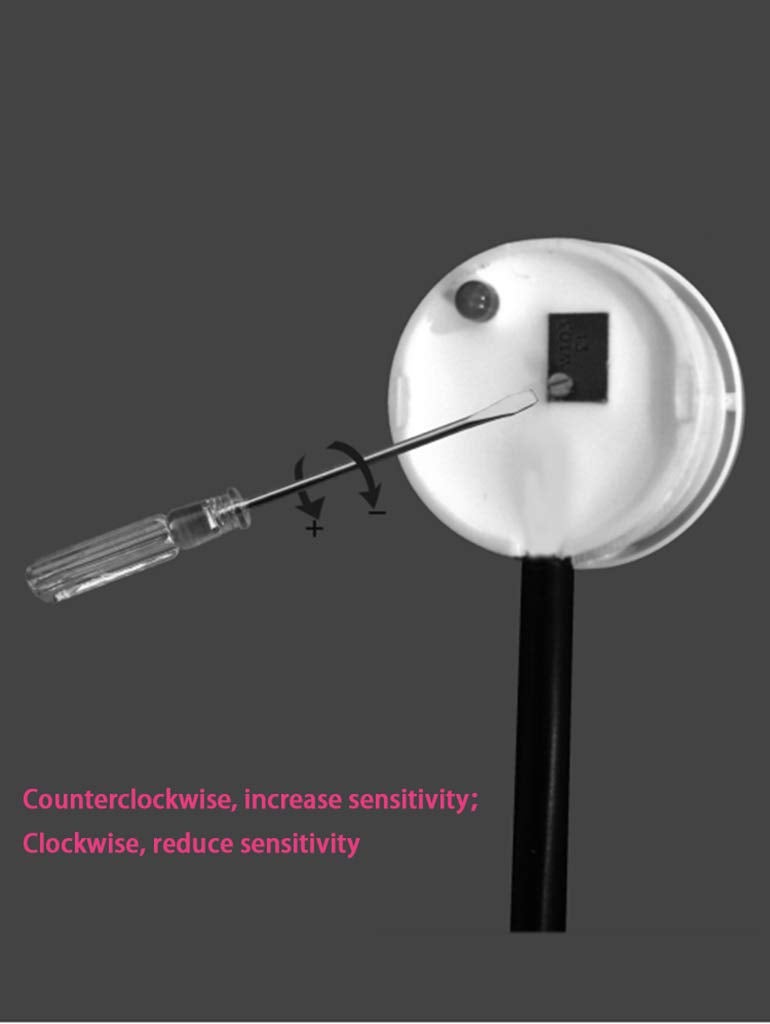 Taidacent Non-Contact Liquid Level Sensor Contactless Water Level Sensor Externally Attached Liquid Induction Level Switch Water Level Switch (PNP Output(24V)) - Image 5