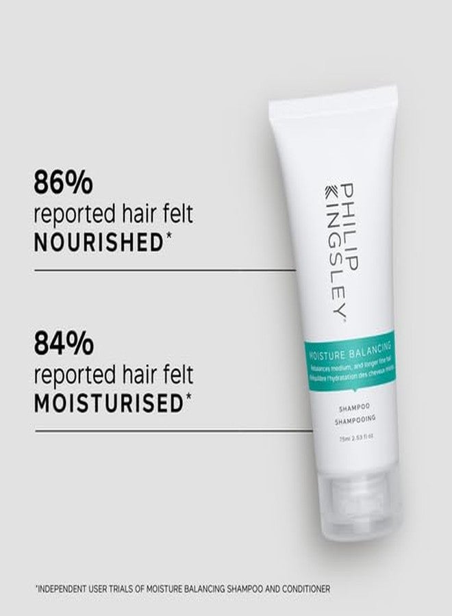 فيليب كينجزلي فيليب كينغسلي | شامبو متوازن الرطوبة للشعر المختلط | مرطب للشعر الجاف و/أو الدهني | شامبو مضاد للتجعد ومضاد للأكسدة يرطب ويمنح لمعانًا | 75 مل - Image 2