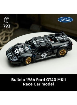 Technic 1966 Ford GT40 MKII Race Car Model Kit 42223 (Age 18+, 793 Pieces) - view 3