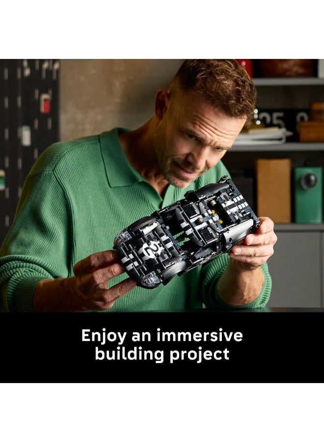 LEGO Technic 1966 Ford GT40 MKII Race Car Model Kit 42223 (Age 18+, 793 Pieces) - Image 4