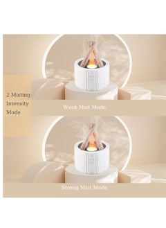 Excefore Essential Oil Diffusers, 250ml Aromatherapy Diffuser with Remote Control, Bonfire Flame Style Humidifier with 3 Brightness and 2 Mist Mode, Waterless Auto Off Air Diffuser for Home Office Room  - Image 5