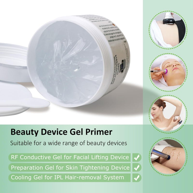 Golden Hometek Preparation Gel, Microcurrent Conductive Gel for use with Radio Frequency Skin Firming and Body Slimming Machines, Skin Tightening Cream 500ML - Image 5