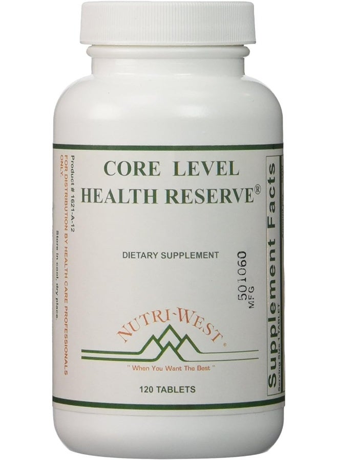 Nutri-West Core Level Health Reserve 120 Tablets - Image 1
