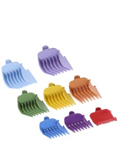 Y&D 8 Color Professional Hair Trimmer/Clipper Coded Cutting Guides/Combs #3171-500 – 1/8” to 1” -Great for Most Size Clippers/Trimmers  - Image 1