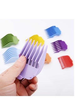Y&D 8 Color Professional Hair Trimmer/Clipper Coded Cutting Guides/Combs #3171-500 – 1/8” to 1” -Great for Most Size Clippers/Trimmers  - Image 2