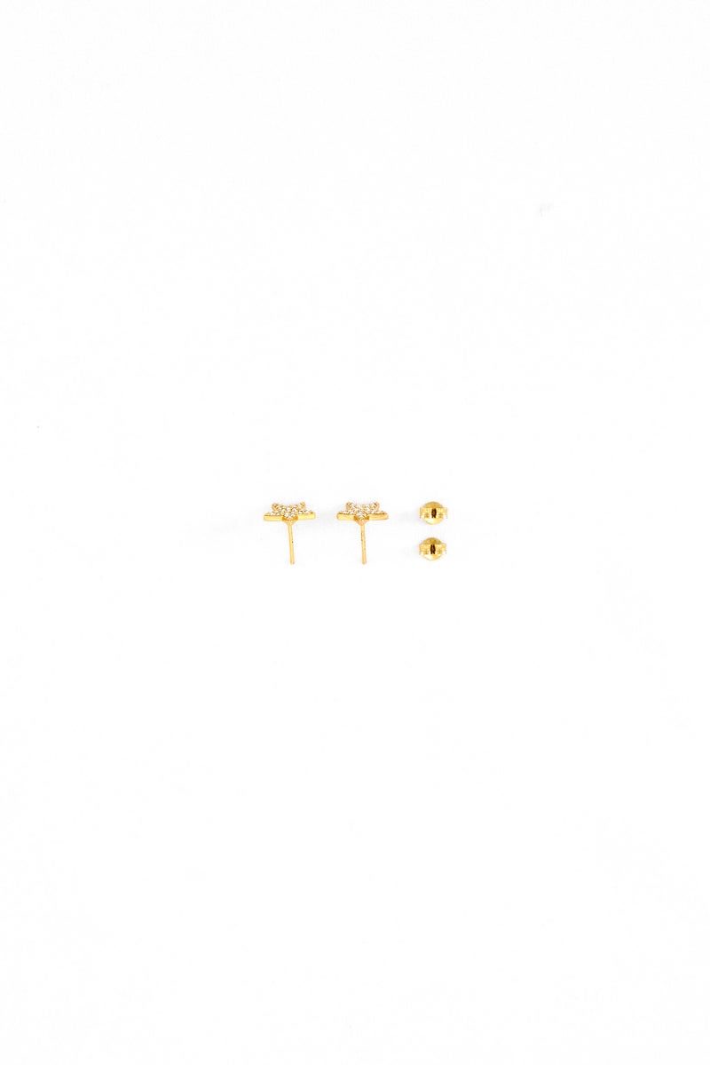 OLIVIA BURTON Women Star Stud Earrings, Gold - Image 2