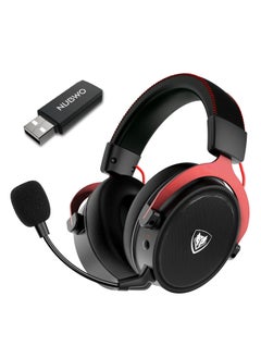 NUBWO NUBWO G07 Wireless Gaming Headset With Noise Cancelling Mic For Wireless 2.4G BT. USB Gaming Headset With 3D Surround Sound Soft Memory Earmuffs  - Image 1